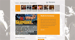 Desktop Screenshot of neuephilharmoniefrankfurt.de